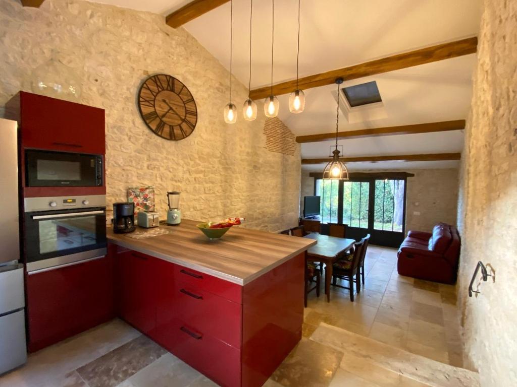 Maison De Village, Charme Et Confort Mauroux  Buitenkant foto