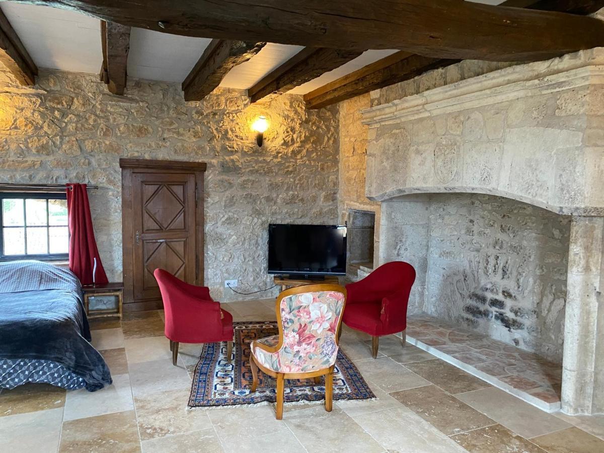 Maison De Village, Charme Et Confort Mauroux  Buitenkant foto