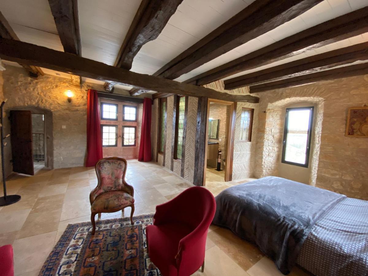 Maison De Village, Charme Et Confort Mauroux  Buitenkant foto