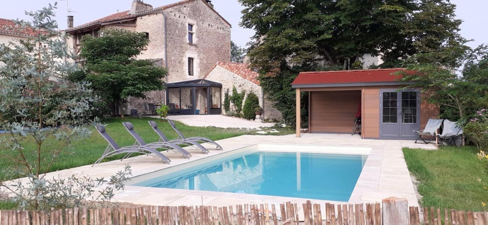 Maison De Village, Charme Et Confort Mauroux  Buitenkant foto